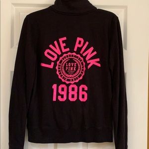 PINK Victoria's Secret Tops - Victoria’s secret PINK half way zip up PINK Victoria's Secret Tops - Victoria’s secret PINK half way zip up